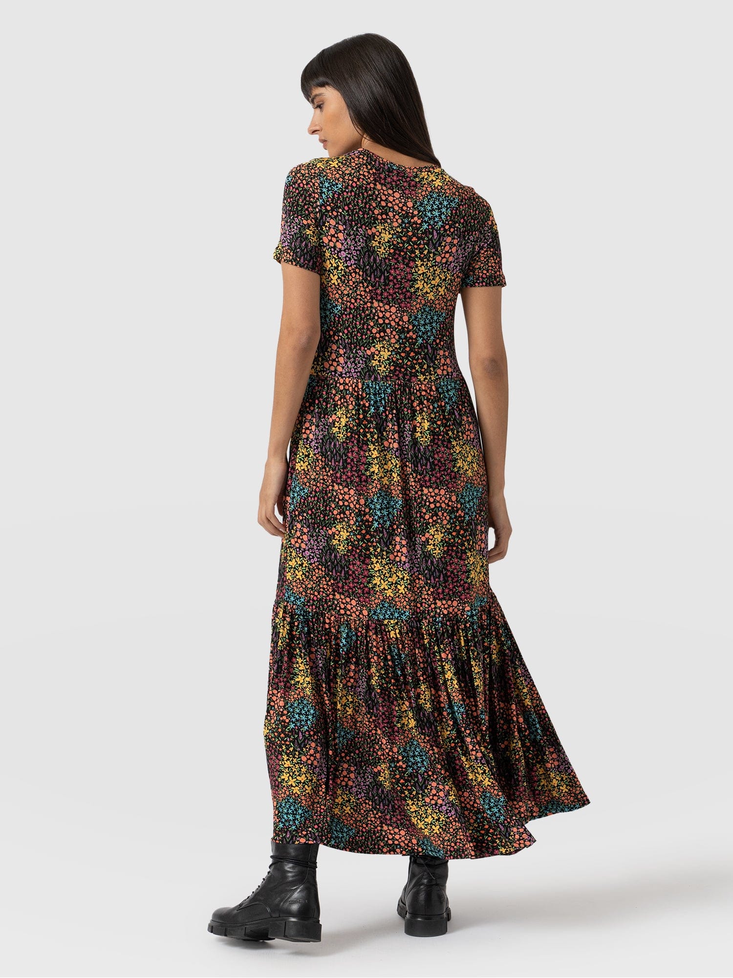 Greenwich Dress Short Sleeve - Ditsy Floral